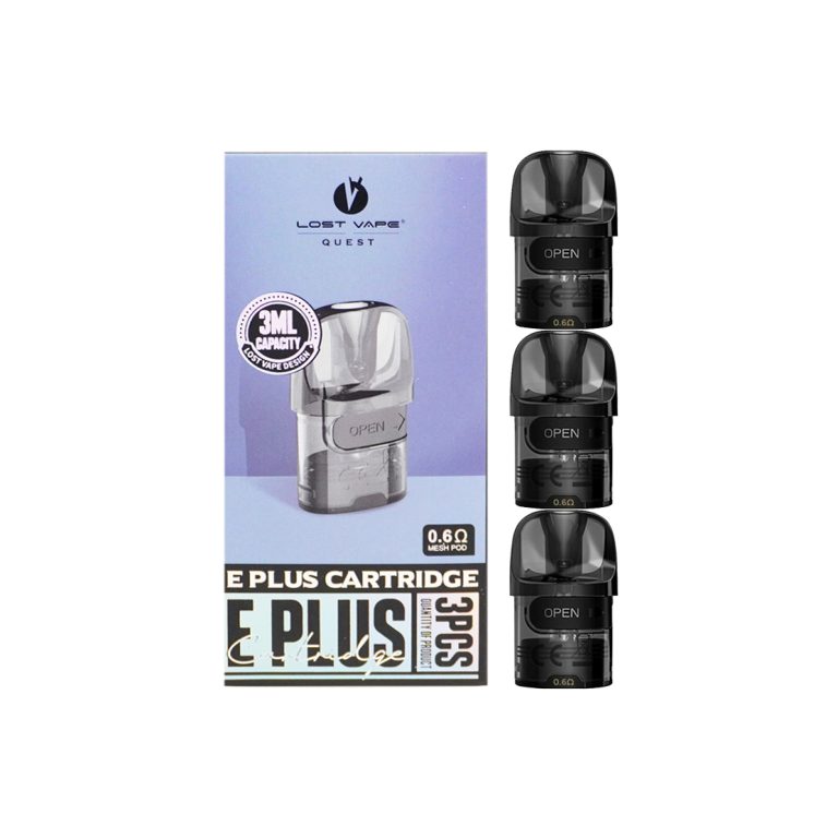 LOST VAPE E PLUS CARTRIDGES