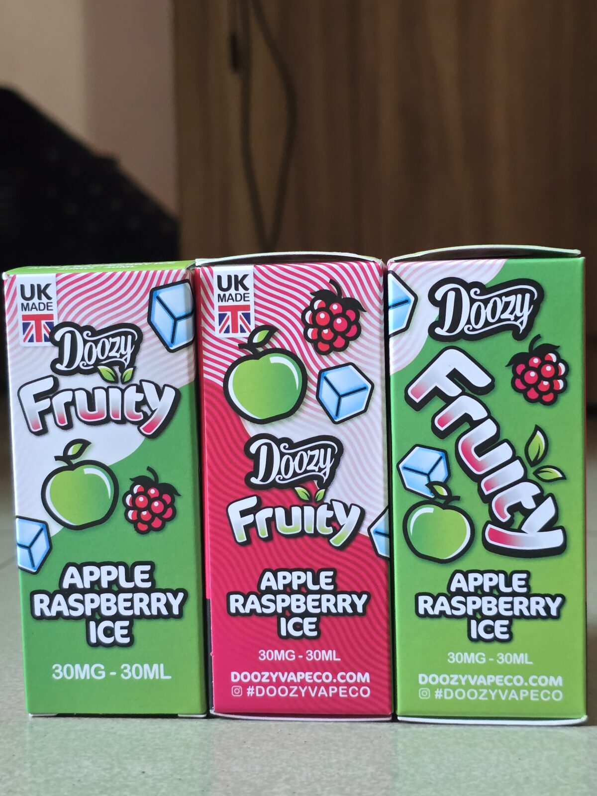 DOOZY APPLE RASPBERRY ICE