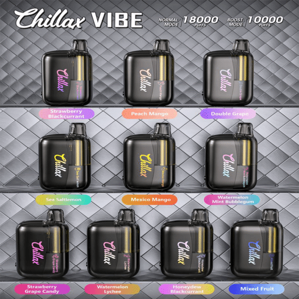 CHILLAX VIBE 18K PUFFS