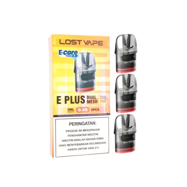 LOST VAPE E PLUS CARTRIDGES DUAL MESH