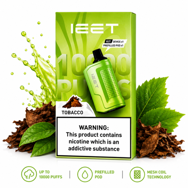IEET 10K PUFF KIT TOBACCO