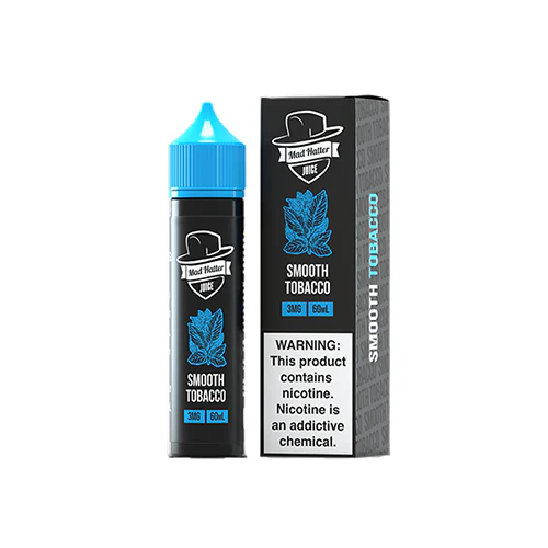 SMOOTH TOBACCO BY MAD HATTER JUICE 60ML