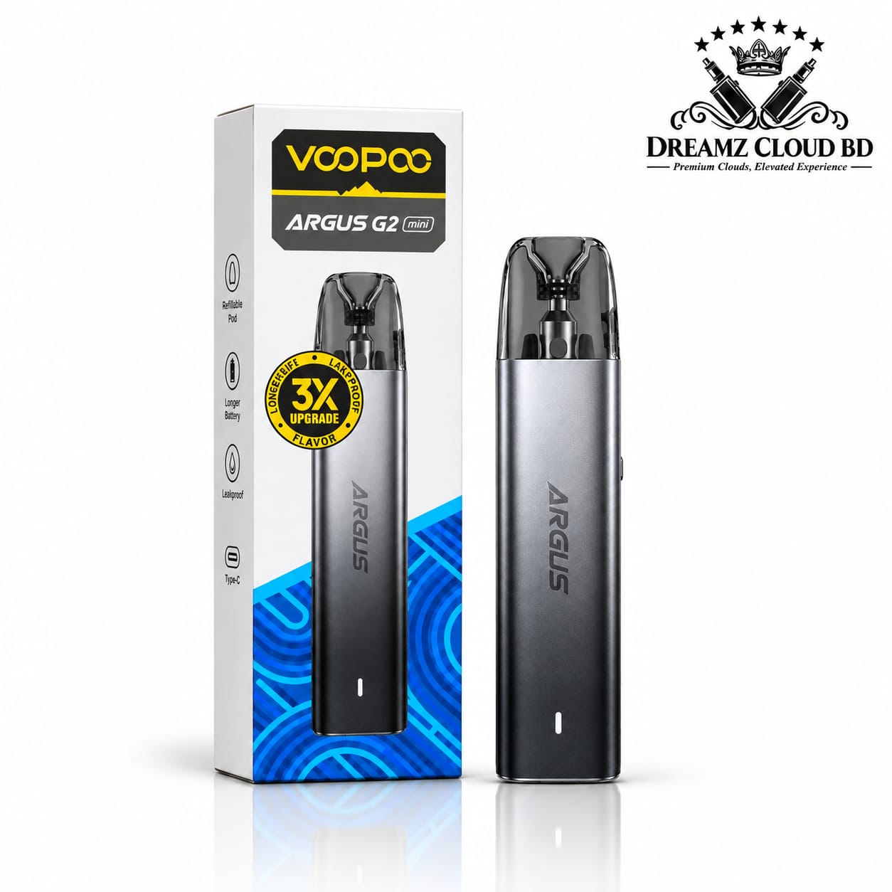 VOOPOO ARGUS G2 MINI POD KIT (MOONLIT GRAY)